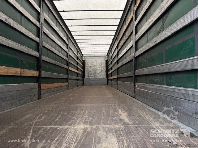 Auflieger mit Pritsche & Plane Schmitz Cargobull Curtainsider Mega