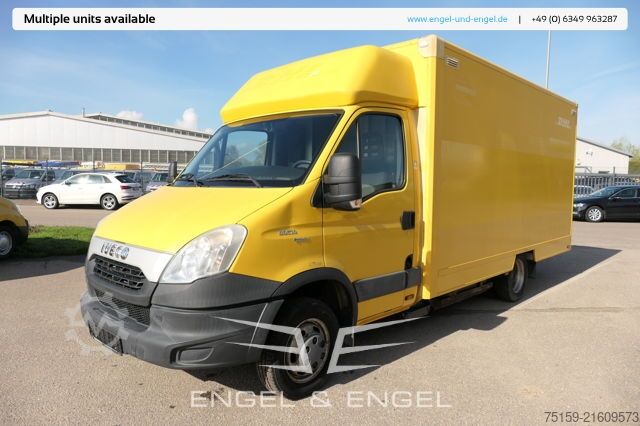 Transporter mit Koffer iveco Daily 50C14 CNG COC
