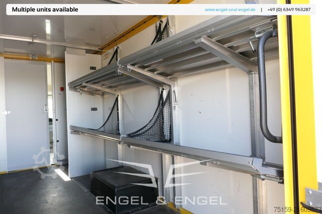 Transporter mit Koffer iveco Daily 50C14 CNG COC