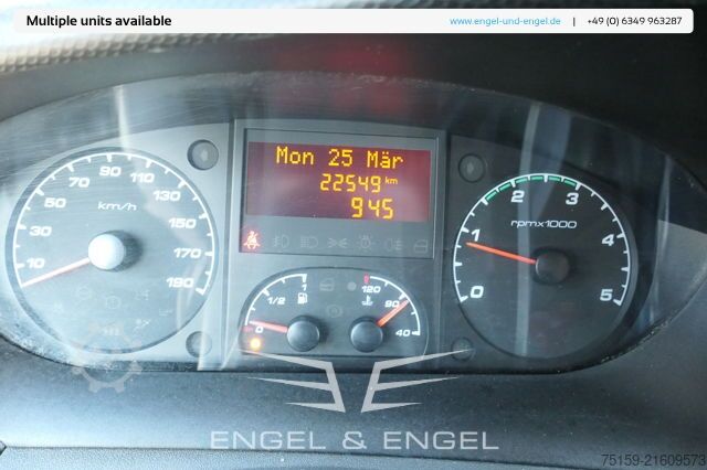 Transporter mit Koffer iveco Daily 50C14 CNG COC