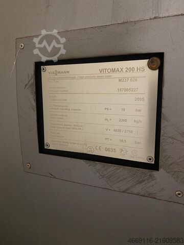Heiz- und Gebläseeinheit Viessmann Vitomax 200 HS