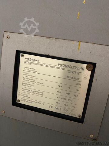 Heiz- und Gebläseeinheit Viessmann Vitomax 200 HS