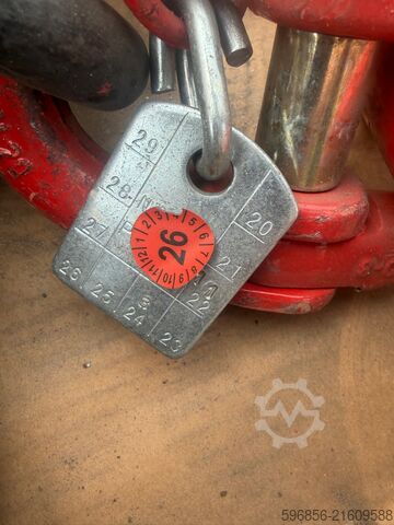 Anschlagkette 20 mm, 4 m, McBULL, 12,5 t / 17 t, mit Haken Łańcuch zawiesiowy 20mm 4m McBULL 12,5t / 17t hak Łańcuch zawiesiowy 20mm 4m McBULL 12,5t / 17t hak