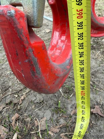 Anschlagkette 20 mm, 4 m, McBULL, 12,5 t / 17 t, mit Haken Łańcuch zawiesiowy 20mm 4m McBULL 12,5t / 17t hak Łańcuch zawiesiowy 20mm 4m McBULL 12,5t / 17t hak