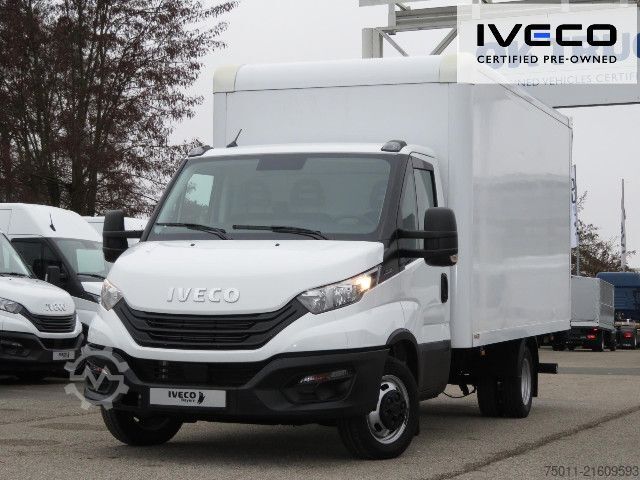 Transporter mit Koffer IVECO Daily 35C16 Koffer/LBW Klima, Zwillingsreifen