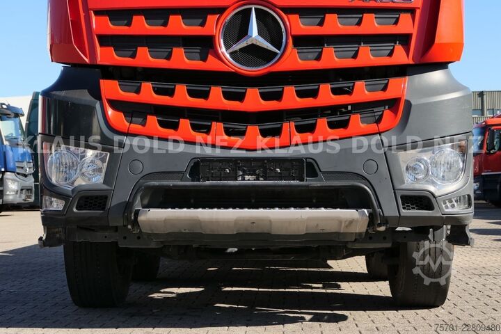 Roll-off tipper truck MERCEDES-BENZ Arocs 3248 Abrollkipper mobas Retarder 8x4 Euro6