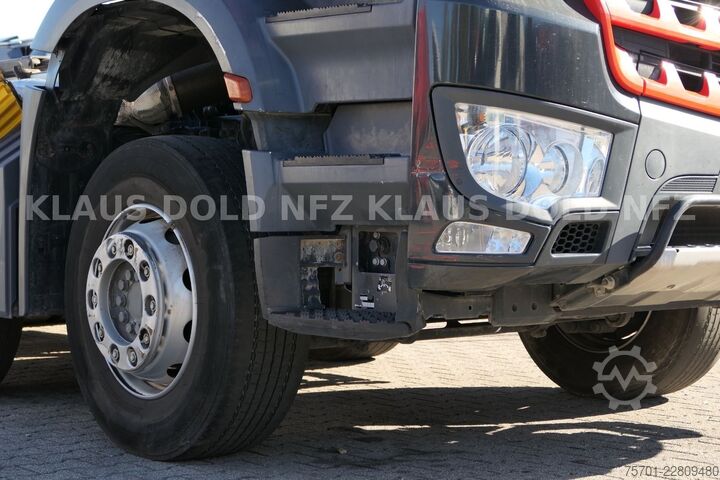 Roll-off tipper truck MERCEDES-BENZ Arocs 3248 Abrollkipper mobas Retarder 8x4 Euro6