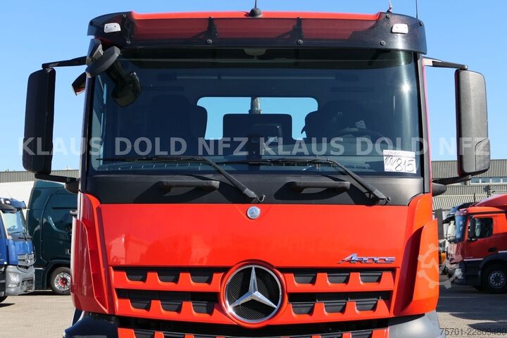 Roll-off tipper truck MERCEDES-BENZ Arocs 3248 Abrollkipper mobas Retarder 8x4 Euro6