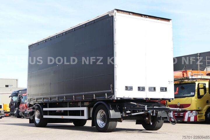 Open trailer with tarp SCHWARZMÜLLER PA 2/E Pritsche Plane Durchladesystem