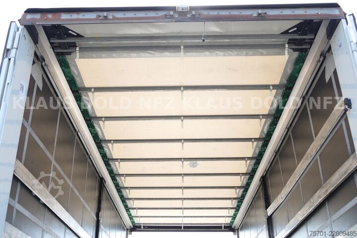 Open trailer with tarp SCHWARZMÜLLER PA 2/E Pritsche Plane Durchladesystem