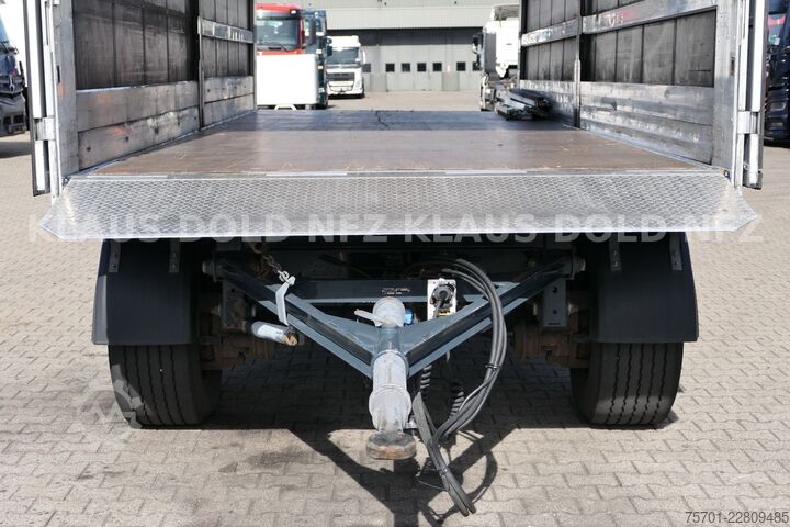 Open trailer with tarp SCHWARZMÜLLER PA 2/E Pritsche Plane Durchladesystem