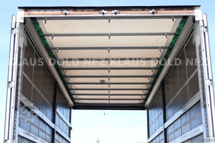 Open trailer with tarp SCHWARZMÜLLER PA 2/E Pritsche Plane Durchladesystem