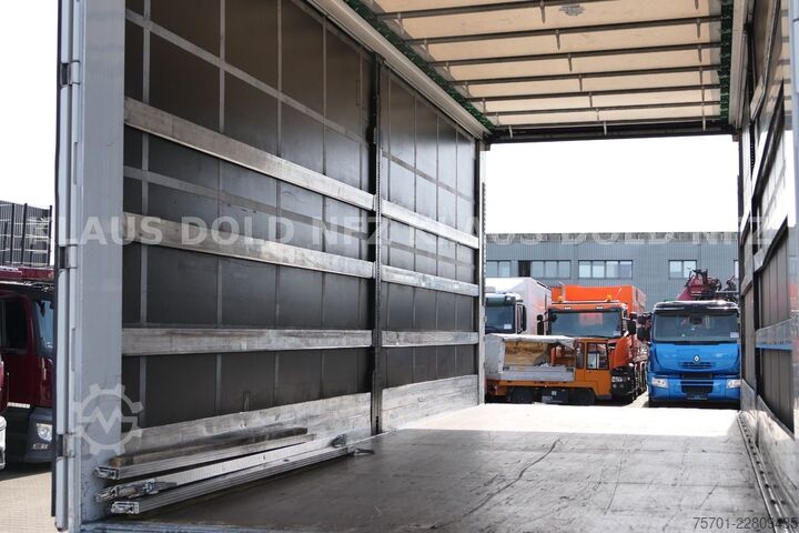 Open trailer with tarp SCHWARZMÜLLER PA 2/E Pritsche Plane Durchladesystem