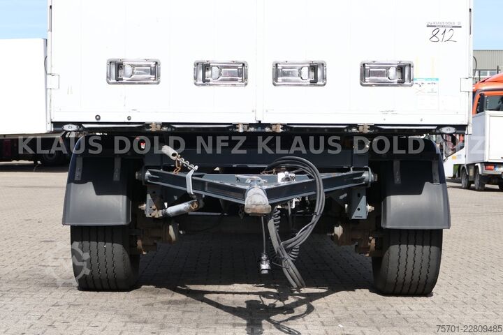 Open trailer with tarp SCHWARZMÜLLER PA 2/E Pritsche Plane Durchladesystem