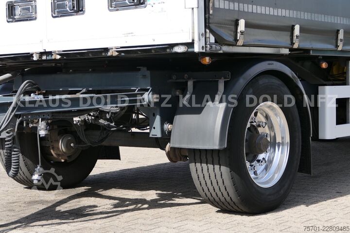 Open trailer with tarp SCHWARZMÜLLER PA 2/E Pritsche Plane Durchladesystem