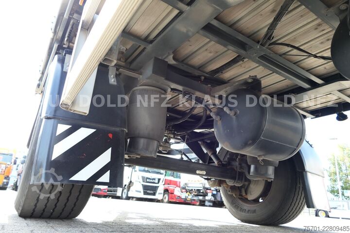 Open trailer with tarp SCHWARZMÜLLER PA 2/E Pritsche Plane Durchladesystem