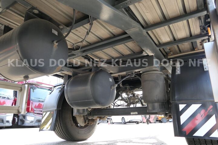 Open trailer with tarp SCHWARZMÜLLER PA 2/E Pritsche Plane Durchladesystem