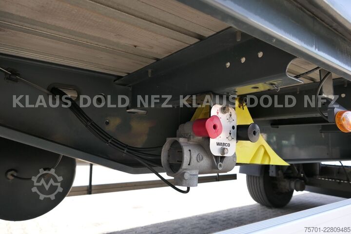 Open trailer with tarp SCHWARZMÜLLER PA 2/E Pritsche Plane Durchladesystem