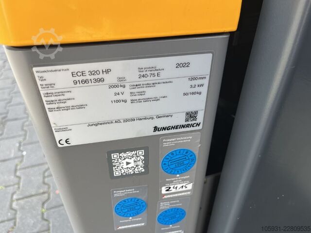 Low Level Order Picker Jungheinrich ECE320
