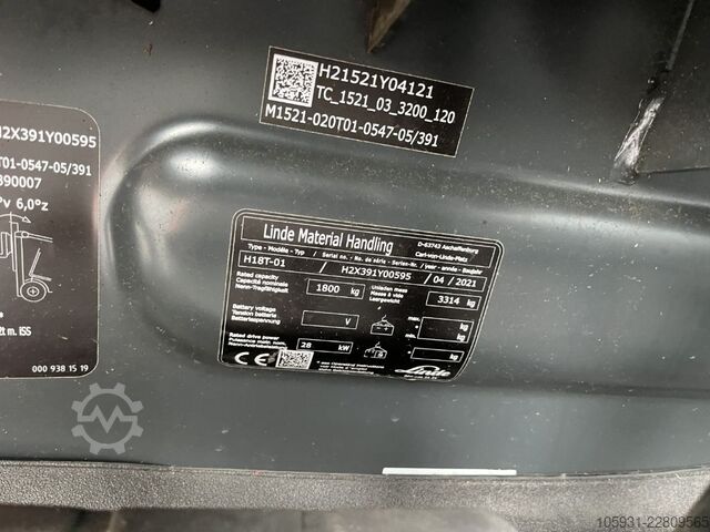 LPG Forklifts Linde H18T-01
