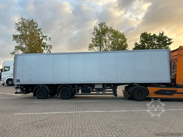 Box semitrailer  Rohr Kühlkoffer mit Elektro Kühler und LBW
