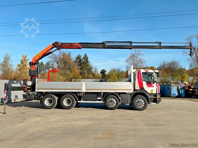 Autokran SCANIA P 450* PRITSCHE 6,90m * PK 23002- SH C FUNK *8x4