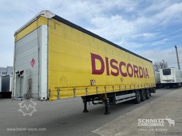 Auflieger mit Pritsche & Plane Schmitz Cargobull Curtainsider Standard