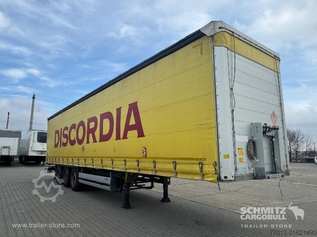 Auflieger mit Pritsche & Plane Schmitz Cargobull Curtainsider Standard