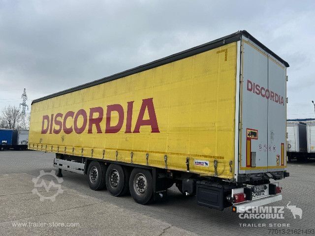 Auflieger mit Pritsche & Plane Schmitz Cargobull Curtainsider Standard