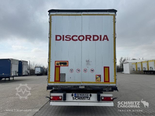 Auflieger mit Pritsche & Plane Schmitz Cargobull Curtainsider Standard