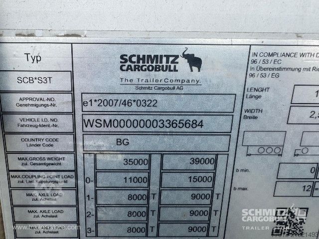 Auflieger mit Pritsche & Plane Schmitz Cargobull Curtainsider Standard
