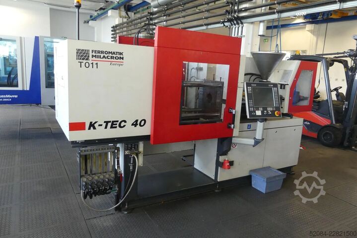 Spritzgießmaschine inkl Peripherie FERROMATIK MILACRON K-TEC 40