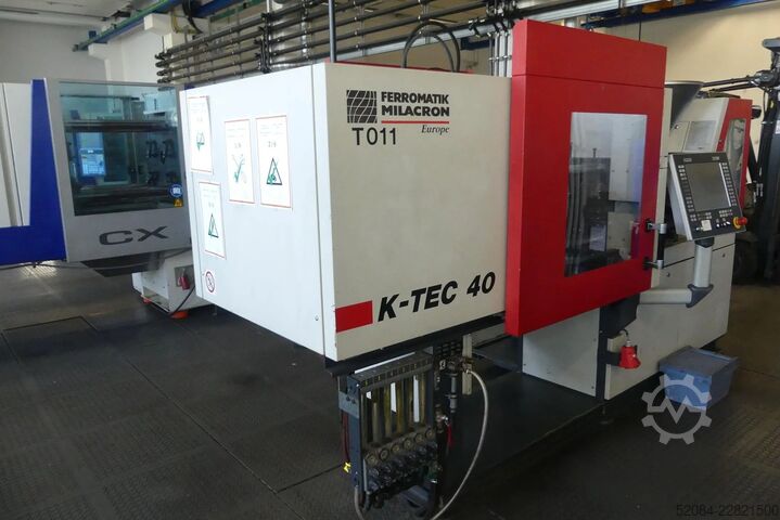 Spritzgießmaschine inkl Peripherie FERROMATIK MILACRON K-TEC 40
