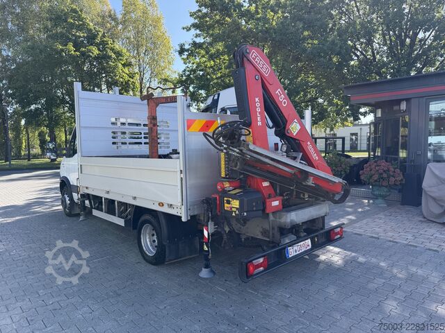 Pritschenwagen Iveco Daily 65C15 Kran Fassi F50
