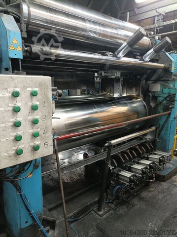 Rubber processing machine Walzwerk Reinhardt 