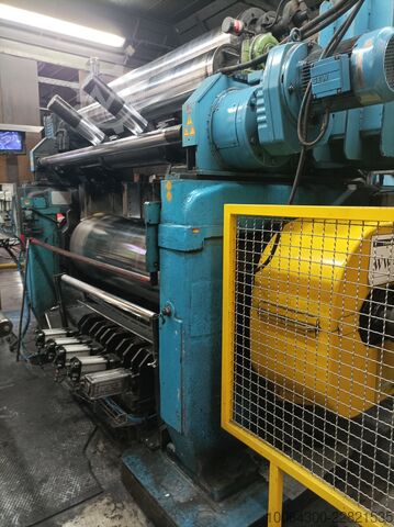 Rubber processing machine Walzwerk Reinhardt 