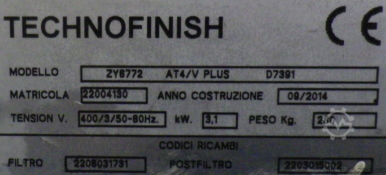 Vacuum cleaner TECHNOFINISH ZY8772