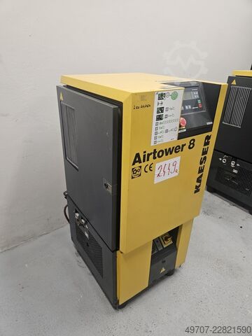 Schraubenkompressor mit Kältetrockner Kaeser airtower 8 