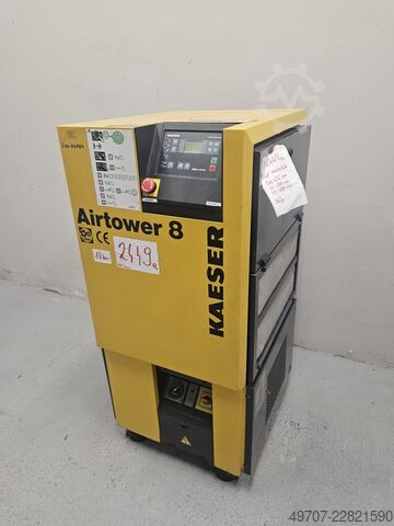 Schraubenkompressor mit Kältetrockner Kaeser airtower 8 