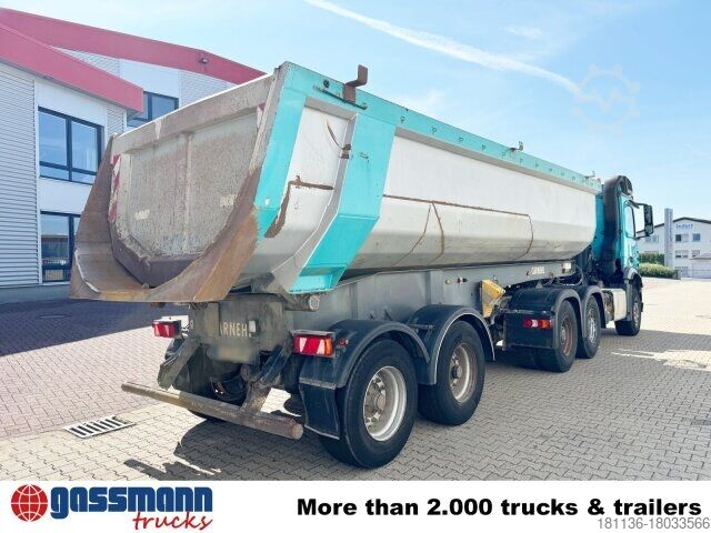 Tipper semitrailer Carnehl CHKS/HH, Stahlmulde ca. 25m³