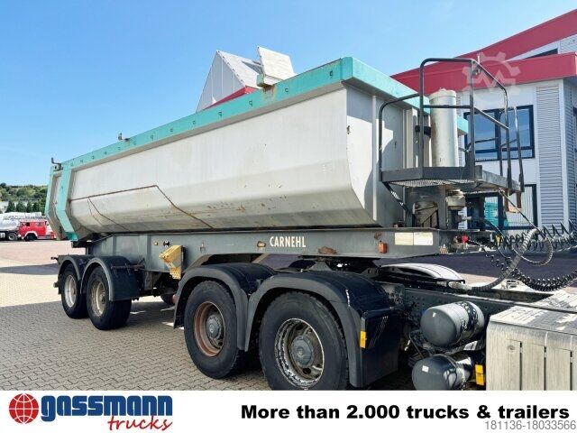 Tipper semitrailer Carnehl CHKS/HH, Stahlmulde ca. 25m³