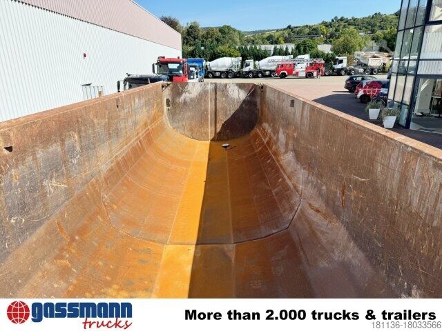 Tipper semitrailer Carnehl CHKS/HH, Stahlmulde ca. 25m³