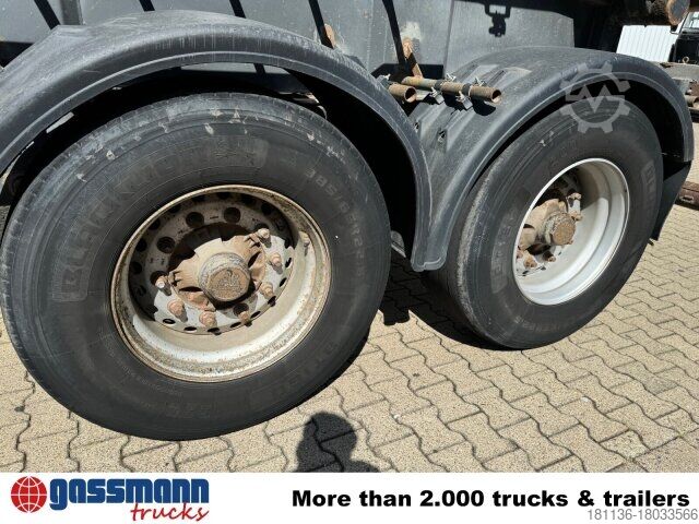 Tipper semitrailer Carnehl CHKS/HH, Stahlmulde ca. 25m³