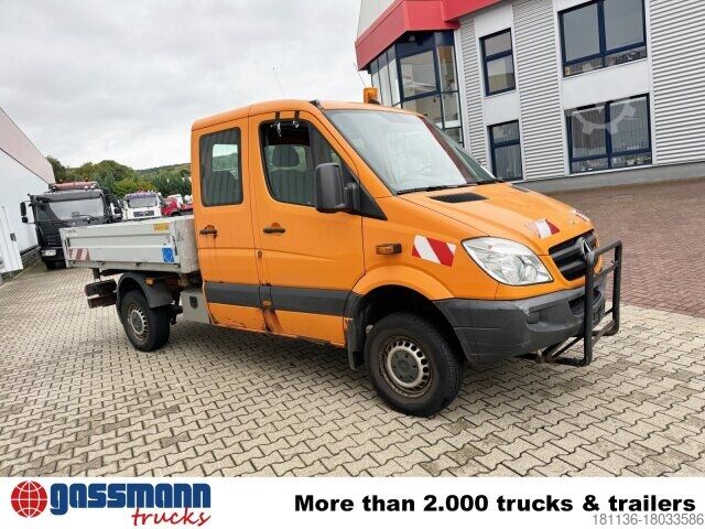 Pick-up van Mercedes-Benz Sprinter 313 CDI 4x4 Doka, Kipper, AT-Motor!
