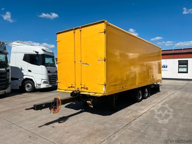 Box trailer SPIER ZGL255 * KOFFER * LUFT * BPW * DURCHLADER