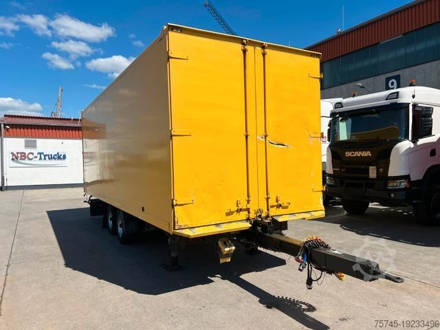 Box trailer SPIER ZGL255 * KOFFER * LUFT * BPW * DURCHLADER