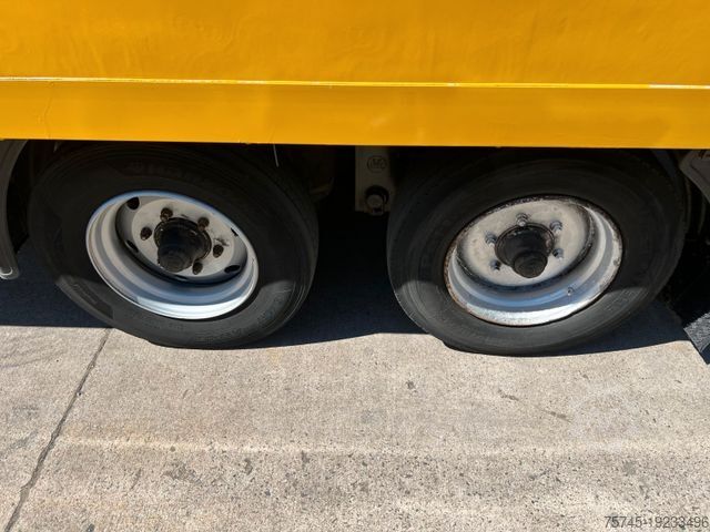 Box trailer SPIER ZGL255 * KOFFER * LUFT * BPW * DURCHLADER