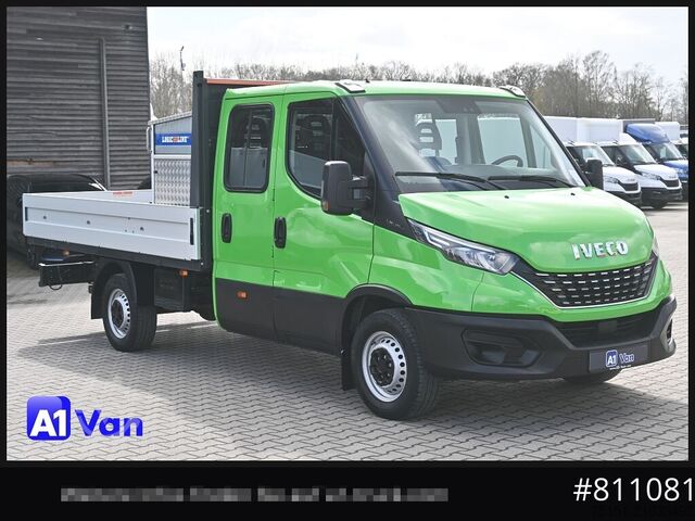 Pritschenwagen IVECO DAily 35S16 Doka Pritsche, AHK, Hi-Matic, 7-Sitzer