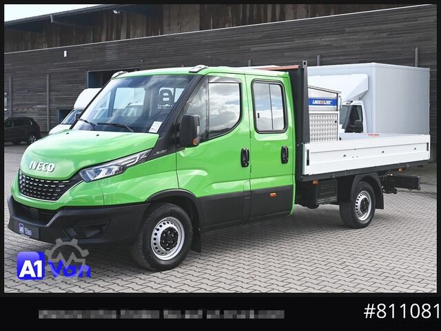 Pritschenwagen IVECO DAily 35S16 Doka Pritsche, AHK, Hi-Matic, 7-Sitzer