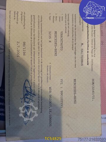 Container transportation Mercedes-Benz Actros 3235